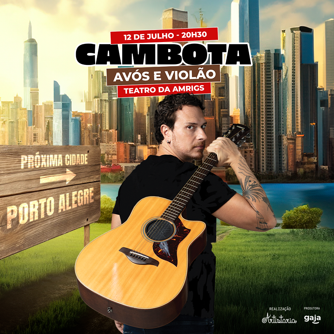 Fabiano Cambota em Porto Alegre/RS